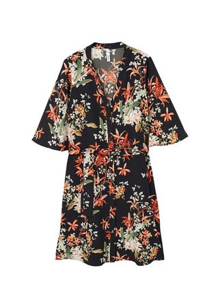 MANGO Flower print dress