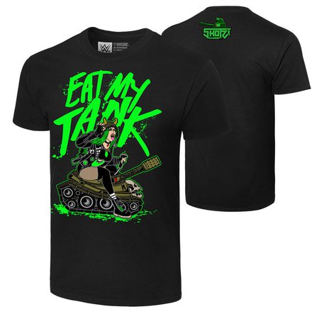 Shotzi Blackheart "Eat My Tank" Authentic T-Shirt - WWE US
