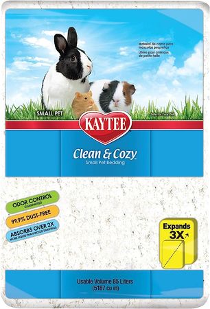 Amazon.com : Kaytee Clean & Cozy White Small Animal Bedding For Pet Guinea Pigs, Rabbits, Hamsters, Gerbils, and Chinchillas : Pet Supplies
