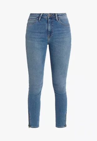 SCARLETT HIGH ZIP - Jeans Skinny Fit