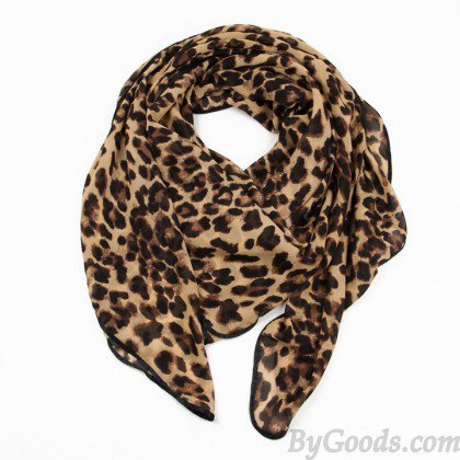 Fashion Leopard Print Infinity Scarf | Fashion Scarves | Clothing & Apparel- ByGoods.Com
