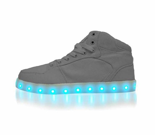 Grey LED Shoes