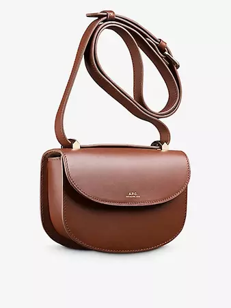 APC - Genève mini leather cross-body bag | Selfridges.com