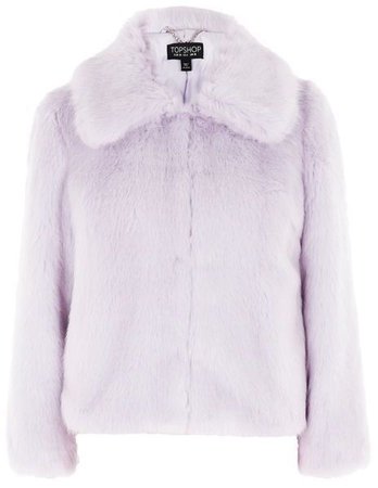Topshop Claire luxe faux fur coat