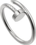 CRB4085100 - LOVE wedding band - White gold - Cartier