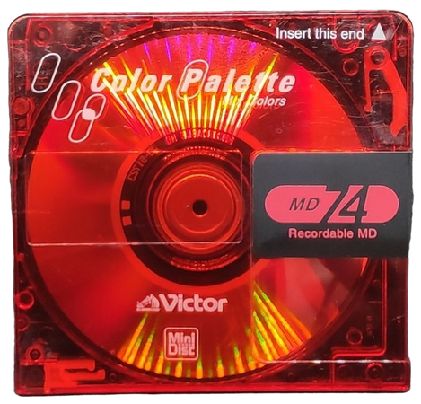 red CD case
