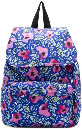 Aki floral print backpack