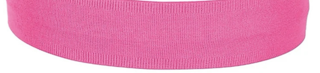 pink headban