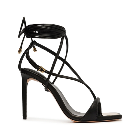 Vikki Leather Sandal 100 mm heels $129