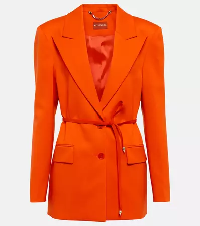 Fenice Wool Blazer in Orange - Altuzarra | Mytheresa