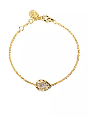 Boucheron 18kt Yellow Gold Serpent Bohème Diamond Bracelet