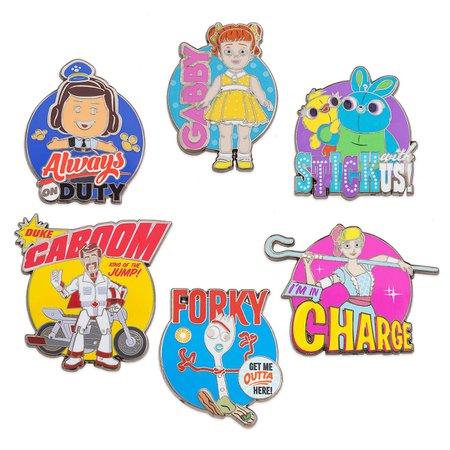 Toy Story 4 Pin Set - Limited Release | shopDisney