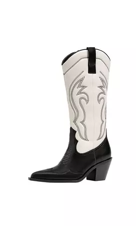 Embellished cowboy boots - Women's fashion | Stradivarius United States
