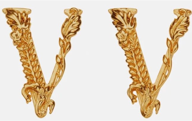 Versace virtus earrings