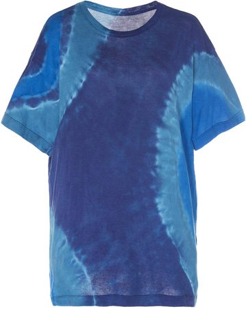 Magic Ring Dye Cotton-Blend T-Shirt