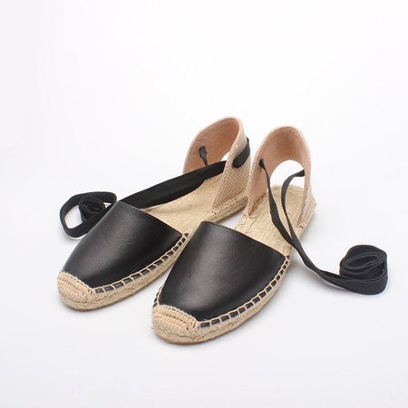 2019-women-espadrilles-sandals-Black-genuine-leather-Flat-D-s-orsay-flats-sandals.jpg_640x640.jpg (640×640)