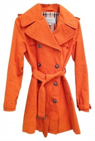 burberry orange trench coat - Google Search