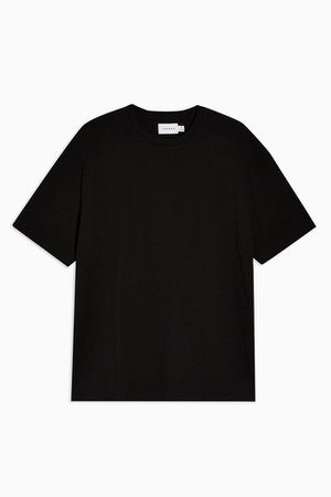 TOPMAN Black Oversized T-Shirt | Topshop