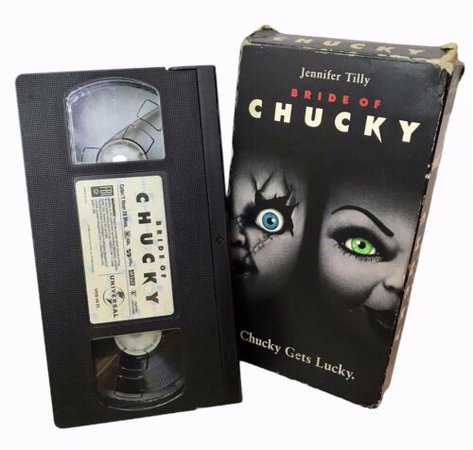 Bride of Chucky VHS Rare Child’s Play Cult Classic 1998 Jennifer Tilly 96898374934 | eBay