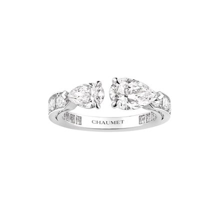 Joséphine Duo Éternel ring White Gold - 084745 - Chaumet