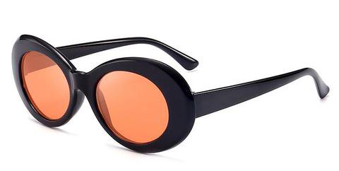 Classic Clout Goggle Kurt Cobain Glasses Oval Ladies Sunglasses Vintag – Grandado.com GBR