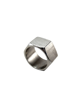silver bolt ring jewelry