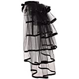 Amazon.com: amscan Goth Tie On Bustle Costume Accessory - One Size, Black - 1 Pc. : Clothing, Shoes & Jewelry
