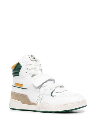 Isabel Marant Panelled high-top Sneakers - Farfetch