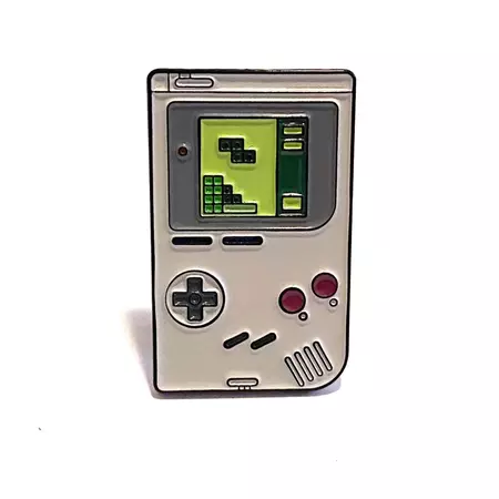 Game Boy Retro Video Games Logo Pin Classic Nintendo Gameboy 90s Gaming Soft Enamel Pin - Etsy