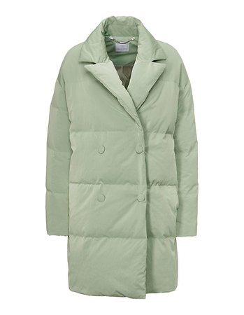 Down jacket, light sage green, green | MADELEINE Fashion