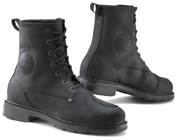 Black Commando Boots
