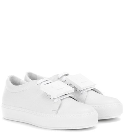 Adriana leather sneakers