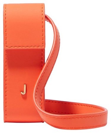 Jacquemus Le Porte Pouch Orange Leather Cross Body Bag - Tradesy