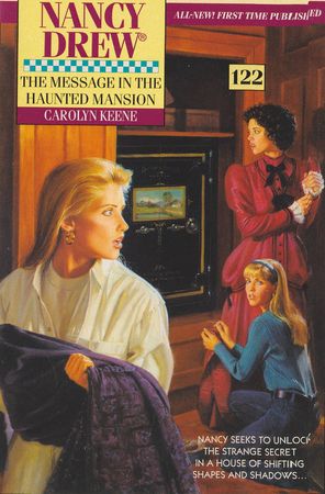 nancy drew message in the haunted mansion book - Google Search