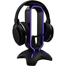 Amazon.com: Tilted Nation RGB Headset Stand and Gaming Headphone Stand for Desk Display with Mouse Bungee Cord Holder - Gaming Headset Holder with USB 3.0 Hub for Xbox, PS4, PC - Perfect Gaming Accessories Gift : Video Games