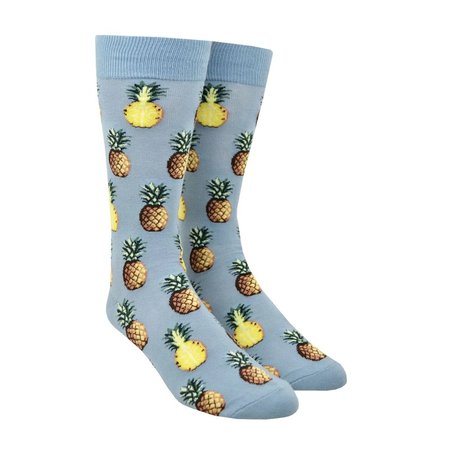 Pursuit of Pineapples Socks Men’s Crew Sock