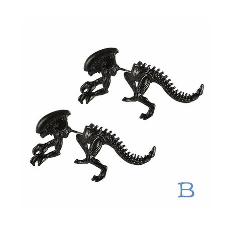 Динозавр скелет мода серьги и индивидуальность уха козелка пирсинг ювелирные изделия тела – купить по низким ценам в интернет-магазине Joom