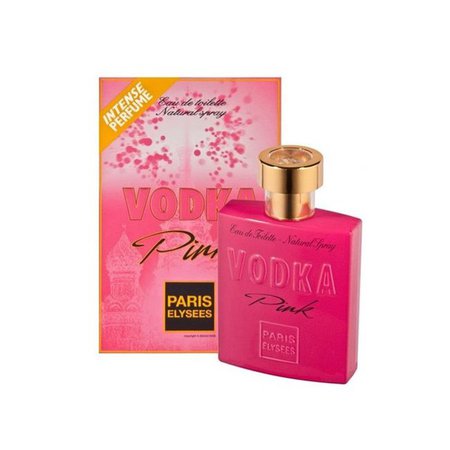 Perfume Vodka Pink Paris Elysees Feminino Eau de Toilette - 100ml | Danny Cosméticos | Perfumes, Maquiagem, Dermocosméticos, Cabelos e muito mais