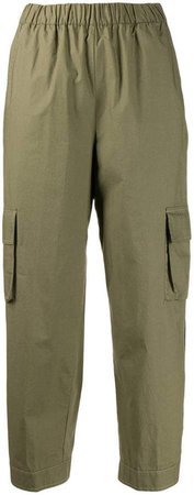 Semicouture cropped cargo trousers