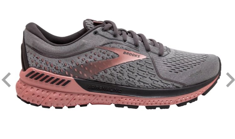 pink brooks running shoes