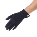 Cornelia | Merino Wool glove with a button cuff link – Cornelia James