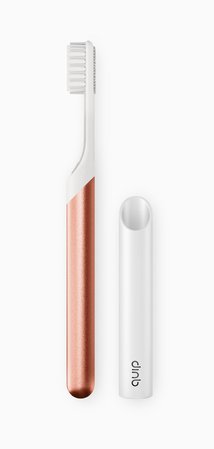 quip | Copper Metal Electric Toothbrush Starter Set