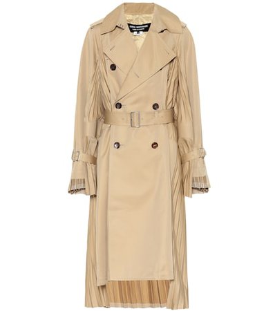 Cotton-blend trench coat