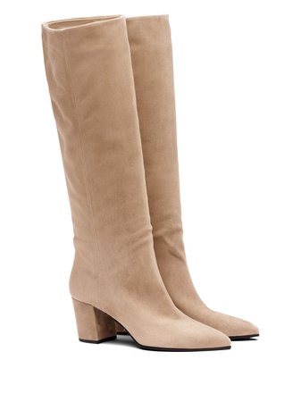 Prada knee-high block-heel boots 1W297MF065008 - Farfetch