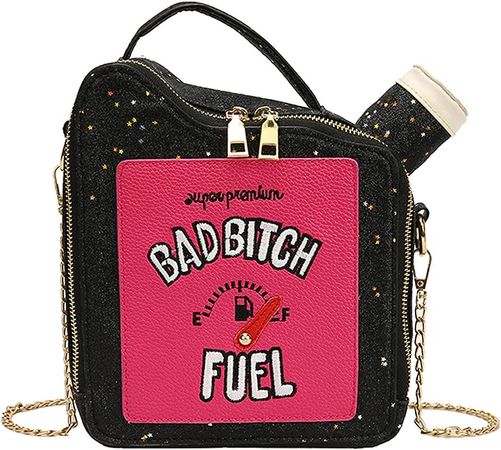 Amazon.com: KUANG! Women Fashion Sequin Crossbody Bag Fun Gasoline Handbag Shoulder Bag for Women Messenger Tote Bags : Clothing, Shoes & Jewelry