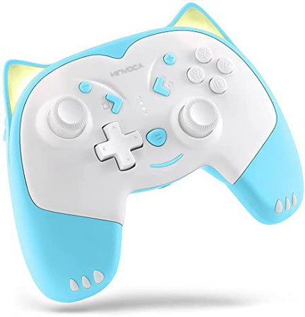 Cute Blue Wireless Controller for Nintendo Switch
