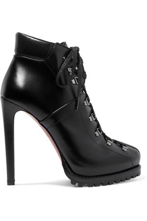 Alaïa | 130 leather ankle boots | NET-A-PORTER.COM