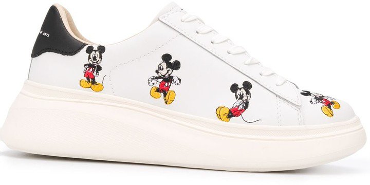 Moa Master Of Arts Disney Mickey Mouse embroidered sneakers