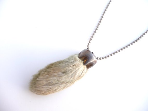 Rabbits Foot Necklace
