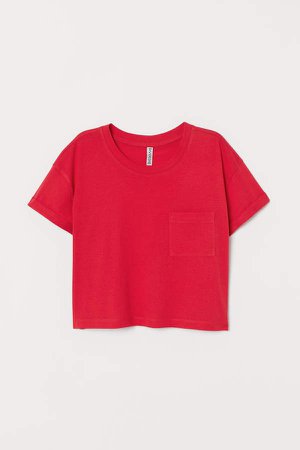 Short T-shirt - Red